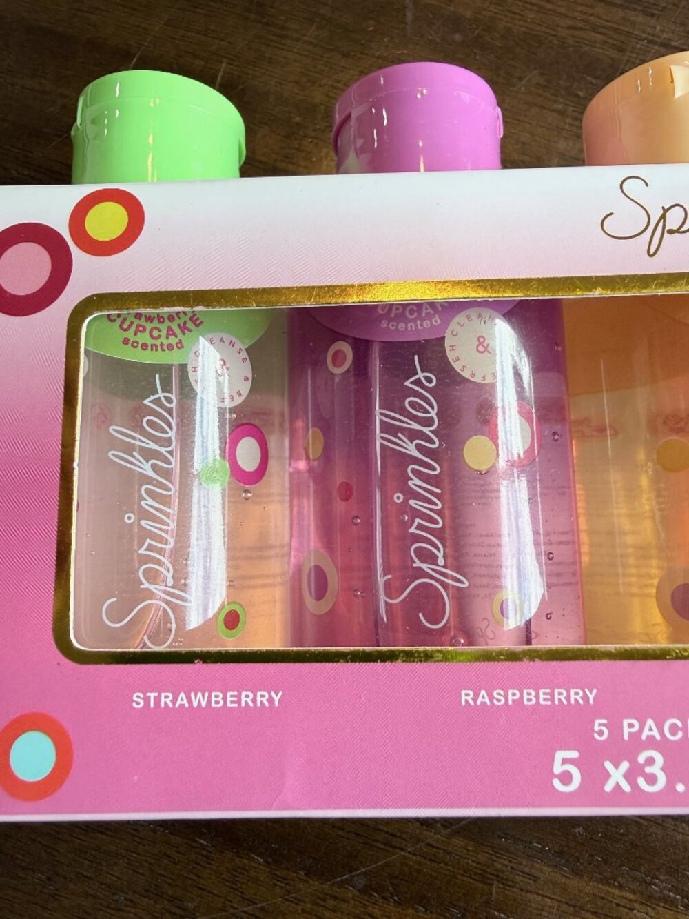 Sprinkles 5 pk Scented Shower/Bath Gels (Shea Oil) ---> FREE SHIPPING - Picture 3 of 5